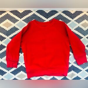 Primary Bold Red Sweatshirt